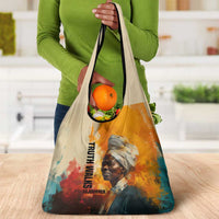 Sojourner Truth Grocery Bag Truth Walks - Bold Portrait and Empowerment Design - Wonder Print Shop