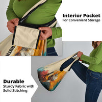 Sojourner Truth Grocery Bag Truth Walks - Bold Portrait and Empowerment Design - Wonder Print Shop
