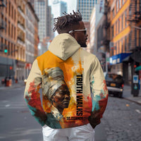 Sojourner Truth Hoodie Truth Walks - Bold Portrait and Empowerment Design - Wonder Print Shop
