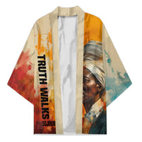 Sojourner Truth Kimono Truth Walks - Bold Portrait and Empowerment Design - Wonder Print Shop