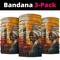 Sojourner Truth Neck Gaiter Truth Walks - Bold Portrait and Empowerment Design - Wonder Print Shop