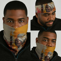 Sojourner Truth Neck Gaiter Truth Walks - Bold Portrait and Empowerment Design - Wonder Print Shop