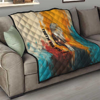 Sojourner Truth Quilt Truth Walks - Bold Portrait and Empowerment Design - Wonder Print Shop