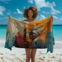 Sojourner Truth Sarong Truth Walks - Bold Portrait and Empowerment Design - Wonder Print Shop