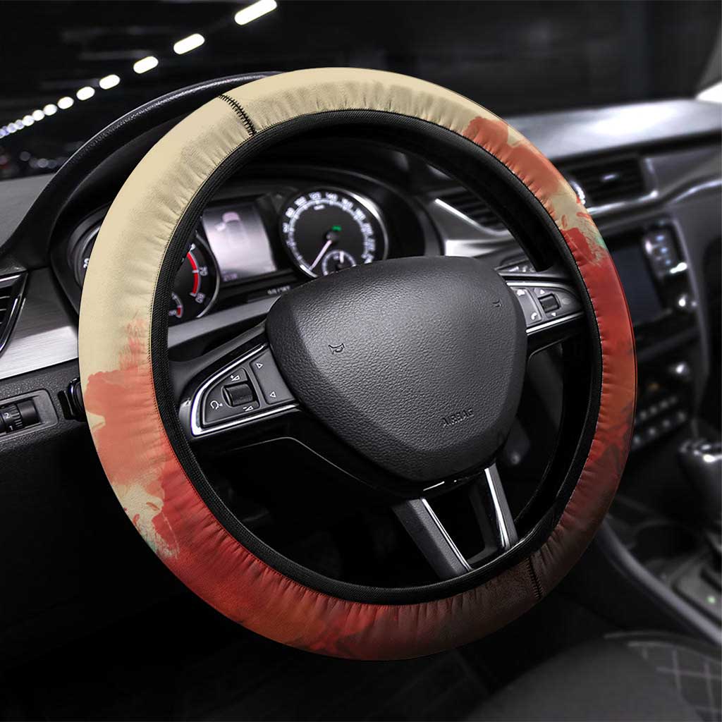 Sojourner Truth Steering Wheel Cover Truth Walks - Bold Portrait and Empowerment Design - Wonder Print Shop