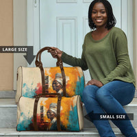Sojourner Truth Travel Bag Truth Walks - Bold Portrait and Empowerment Design - Wonder Print Shop
