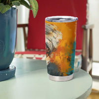 Sojourner Truth Tumbler Cup Truth Walks - Bold Portrait and Empowerment Design - Wonder Print Shop