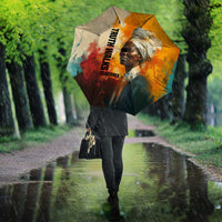 Sojourner Truth Umbrella Truth Walks - Bold Portrait and Empowerment Design - Wonder Print Shop
