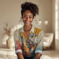 Sojourner Truth Women Casual Shirt Truth Walks - Bold Portrait and Empowerment Design - Wonder Print Shop