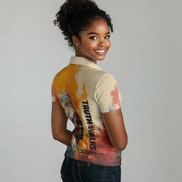 Sojourner Truth Women Polo Shirt Truth Walks - Bold Portrait and Empowerment Design TS04