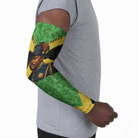Marcus Garvey Arm Sleeves Jamaican Flag Theme African Fist Civil Rights Symbol Pan African Tribute Design - Wonder Print Shop