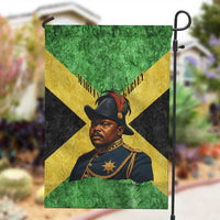Marcus Garvey Garden Flag Jamaican Flag Theme African Fist Civil Rights Symbol Pan African Tribute Design - Wonder Print Shop