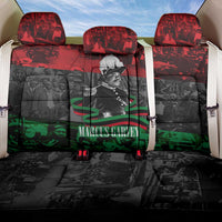 Marcus Garvey Back Car Seat Cover Collage Design Progress Is the Attraction Quote Pan African Movement Tribute - Wonder Print Shop