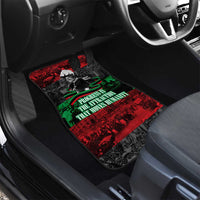 Marcus Garvey Car Mats Collage Design Progress Is the Attraction Quote Pan African Movement Tribute - Wonder Print Shop