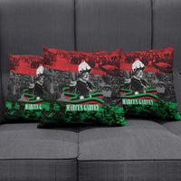 Marcus Garvey Pillow Cover Collage Design Progress Is the Attraction Quote Pan African Movement Tribute - Wonder Print Shop