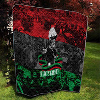 Marcus Garvey Quilt Collage Design Progress Is the Attraction Quote Pan African Movement Tribute - Wonder Print Shop