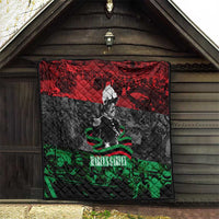Marcus Garvey Quilt Collage Design Progress Is the Attraction Quote Pan African Movement Tribute - Wonder Print Shop