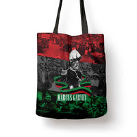 Marcus Garvey Tote Bag Collage Design Progress Is the Attraction Quote Pan African Movement Tribute - Wonder Print Shop