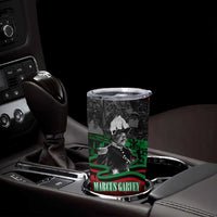 Marcus Garvey Tumbler Cup Collage Design Progress Is the Attraction Quote Pan African Movement Tribute - Wonder Print Shop