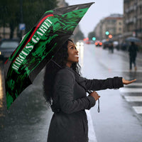 Marcus Garvey Umbrella Collage Design Progress Is the Attraction Quote Pan African Movement Tribute - Wonder Print Shop