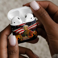 Harriet Tubman AirPods Case American Flag Background Underground Railroad Quote Powerful Civil Rights - Wonder Print Shop