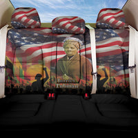 Harriet Tubman Back Car Seat Cover American Flag Background Underground Railroad Quote Powerful Civil Rights - Wonder Print Shop