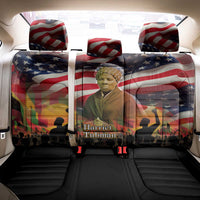 Harriet Tubman Back Car Seat Cover American Flag Background Underground Railroad Quote Powerful Civil Rights - Wonder Print Shop