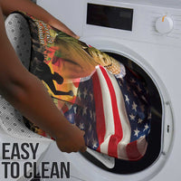 Harriet Tubman Bathroom Set American Flag Background Underground Railroad Quote Powerful Civil Rights - Wonder Print Shop
