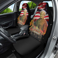 Harriet Tubman Car Seat Cover American Flag Background Underground Railroad Quote Powerful Civil Rights - Wonder Print Shop