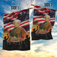 Harriet Tubman Garden Flag American Flag Background Underground Railroad Quote Powerful Civil Rights - Wonder Print Shop