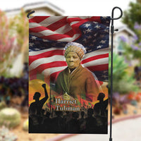 Harriet Tubman Garden Flag American Flag Background Underground Railroad Quote Powerful Civil Rights - Wonder Print Shop