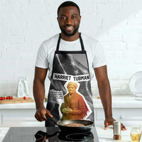 Harriet Tubman Apron American Flag Background Civil Rights Quote Keep Going Tribute Design - Wonder Print Shop