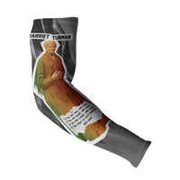 Harriet Tubman Arm Sleeves American Flag Background Civil Rights Quote Keep Going Tribute Design - Wonder Print Shop