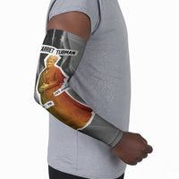 Harriet Tubman Arm Sleeves American Flag Background Civil Rights Quote Keep Going Tribute Design - Wonder Print Shop