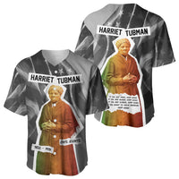 Harriet Tubman Baseball Jersey American Flag Background Civil Rights Quote Keep Going Tribute Design TS04