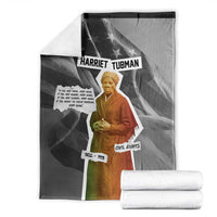 Harriet Tubman Blanket American Flag Background Civil Rights Quote Keep Going Tribute Design - Wonder Print Shop