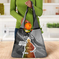 Harriet Tubman Grocery Bag American Flag Background Civil Rights Quote Keep Going Tribute Design - Wonder Print Shop