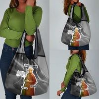 Harriet Tubman Grocery Bag American Flag Background Civil Rights Quote Keep Going Tribute Design - Wonder Print Shop