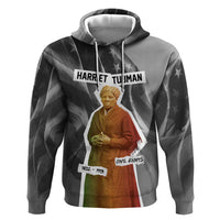 Harriet Tubman Hoodie American Flag Background Civil Rights Quote Keep Going Tribute Design - Wonder Print Shop