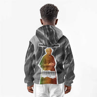 Harriet Tubman Kid Hoodie American Flag Background Civil Rights Quote Keep Going Tribute Design - Wonder Print Shop