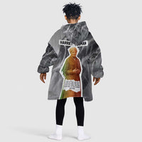 Harriet Tubman Kid Wearable Blanket Hoodie American Flag Background Civil Rights Quote Keep Going Tribute Design - Wonder Print Shop