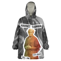 Harriet Tubman Kid Wearable Blanket Hoodie American Flag Background Civil Rights Quote Keep Going Tribute Design - Wonder Print Shop
