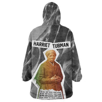 Harriet Tubman Kid Wearable Blanket Hoodie American Flag Background Civil Rights Quote Keep Going Tribute Design - Wonder Print Shop