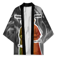 Harriet Tubman Kimono American Flag Background Civil Rights Quote Keep Going Tribute Design - Wonder Print Shop