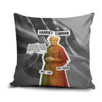 Harriet Tubman Pillow Cover American Flag Background Civil Rights Quote Keep Going Tribute Design - Wonder Print Shop