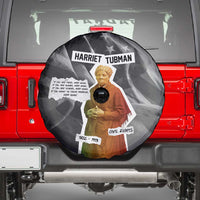 Harriet Tubman Spare Tire Cover American Flag Background Civil Rights Quote Keep Going Tribute Design - Wonder Print Shop