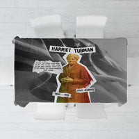 Harriet Tubman Tablecloth American Flag Background Civil Rights Quote Keep Going Tribute Design - Wonder Print Shop