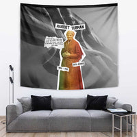 Harriet Tubman Tapestry American Flag Background Civil Rights Quote Keep Going Tribute Design - Wonder Print Shop