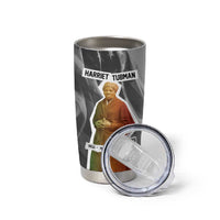 Harriet Tubman Tumbler Cup American Flag Background Civil Rights Quote Keep Going Tribute Design - Wonder Print Shop