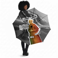 Harriet Tubman Umbrella American Flag Background Civil Rights Quote Keep Going Tribute Design - Wonder Print Shop